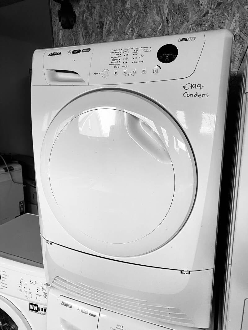 Zanussi condensdroger xxl 8 kilo tc09h64hw