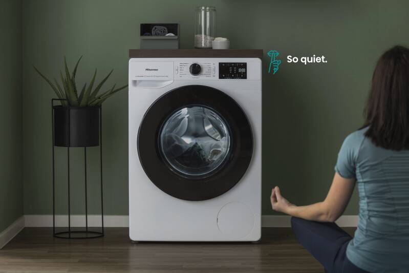 Hisense WFGE801439VMQ wasmachine